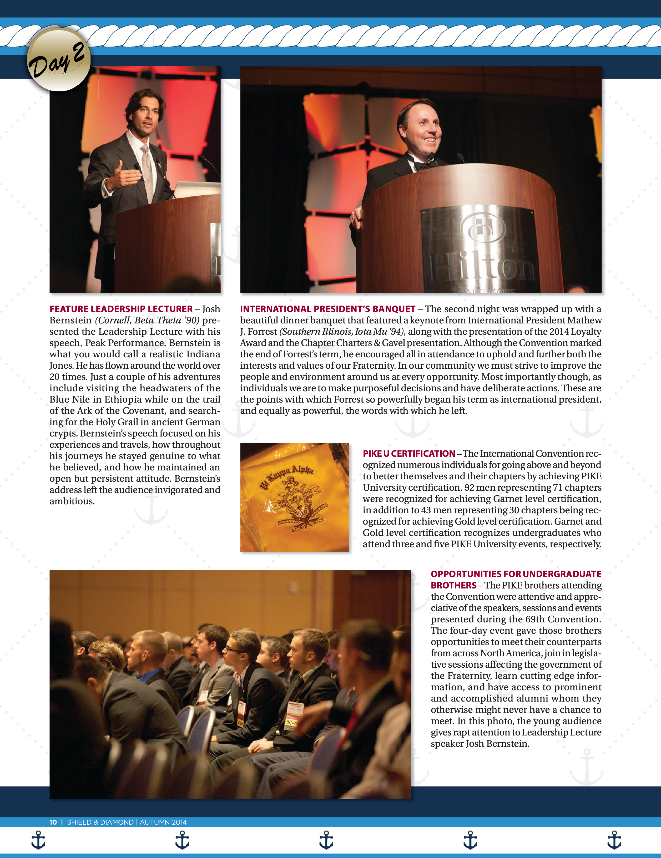 Pi Kappa Alpha's 2014 International Convention: Day 2, Autumn 2014